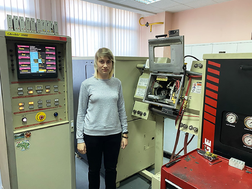 Аспирантка ЛГТУ