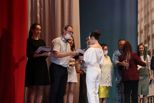 В актовов зале ЛГТУ